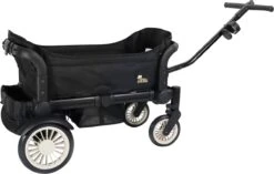 Deryan Luxe Sandy Bolderkar - Duo Buggy - Tandem Buggy - Opvouwbaar - Inklapbare Bolderwagen - Duo Kinderwagen - Zwart -Outdoor Kampeeruitrusting Winkel 1200x761 1
