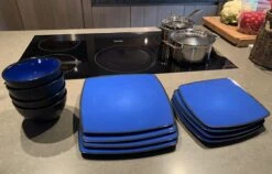 Camping Servies - 12 Delig – 100% Melamine Servies Set – Campingservies – Melamine Servies - Blue Ocean -Outdoor Kampeeruitrusting Winkel 1200x766 2