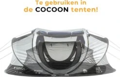 Deryan Luxe Pop-up Reisklamboe - Lichtgewicht 2 Persoons Klamboe – Geimpregneerd - Slaapcompartiment Voor Tent - Binnentent -Outdoor Kampeeruitrusting Winkel 1200x779 1