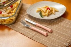 Di Solle Inova D - 6 Persoons Bestekset - Handige Opbergbak Met Raspdeksel - 26 Delig - Baby Pink -Outdoor Kampeeruitrusting Winkel 1200x800 166