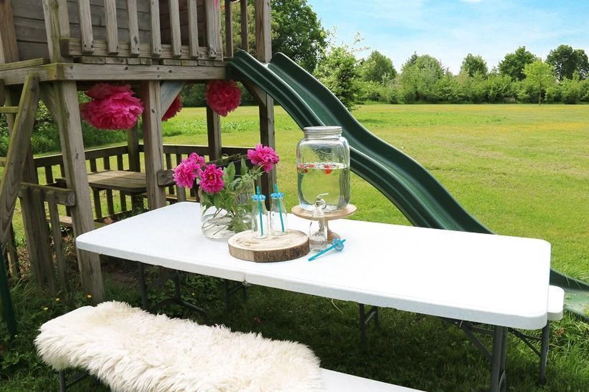 ERRO Campingtafel - Vouwtafel - 180x74x72 cm - Wit - Voor 8 personen ERRO Campingtafel - Vouwtafel - 180x74x72 Cm - Wit - Voor 8 Personen -Outdoor Kampeeruitrusting Winkel 1200x800 3