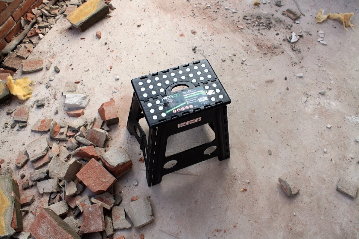 Profeco XL opstapkrukje inklapbaar - Krukje - Opstapje - Hoogte; 40 cm - Zwart Profeco XL Opstapkrukje Inklapbaar - Krukje - Opstapje - Hoogte; 40 Cm - Zwart -Outdoor Kampeeruitrusting Winkel 1200x800 48