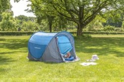 Dunlop Pop Up Tent 220 X 120 X 90 Cm - Grijs/ Blauw - 1 Persoons -Outdoor Kampeeruitrusting Winkel 1200x800 61