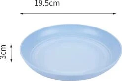 Merkloos Green-goose® Bio-based Borden | Set Van 4 | 19.5x3 Cm | Duurzame, Vaatwasserbestendige Borden Voor Camping, Vakantie Of Picknick | Vaatwasserbestendig -Outdoor Kampeeruitrusting Winkel 1200x801 17