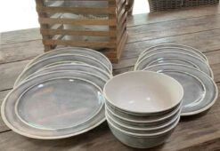 RJRQuality Camping Servies - 12 Delig – 100% Melamine Servies Set – Campingservies – Melamine Borden -Outdoor Kampeeruitrusting Winkel 1200x824 5