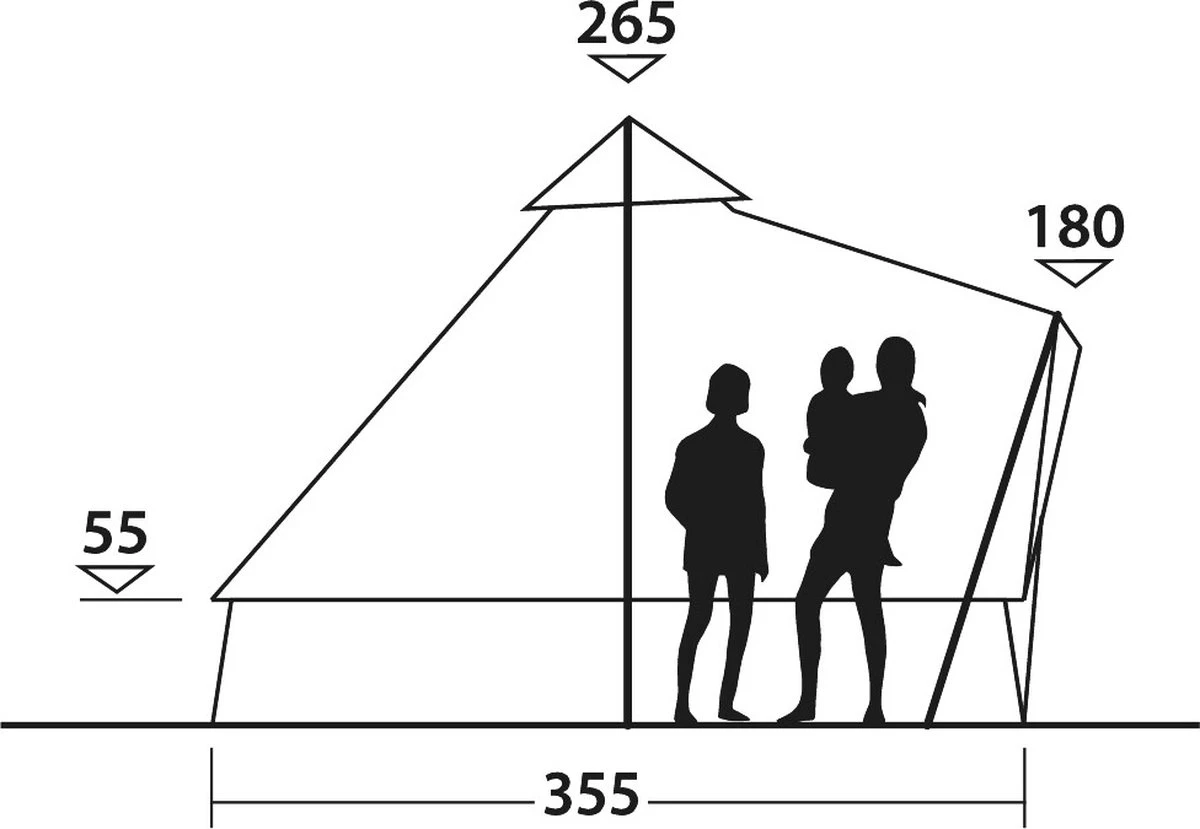 Easy Camp Moonlight Bell-Tipi Tent Easy Camp Moonlight Bell-Tipi Tent -Outdoor Kampeeruitrusting Winkel 1200x829 4