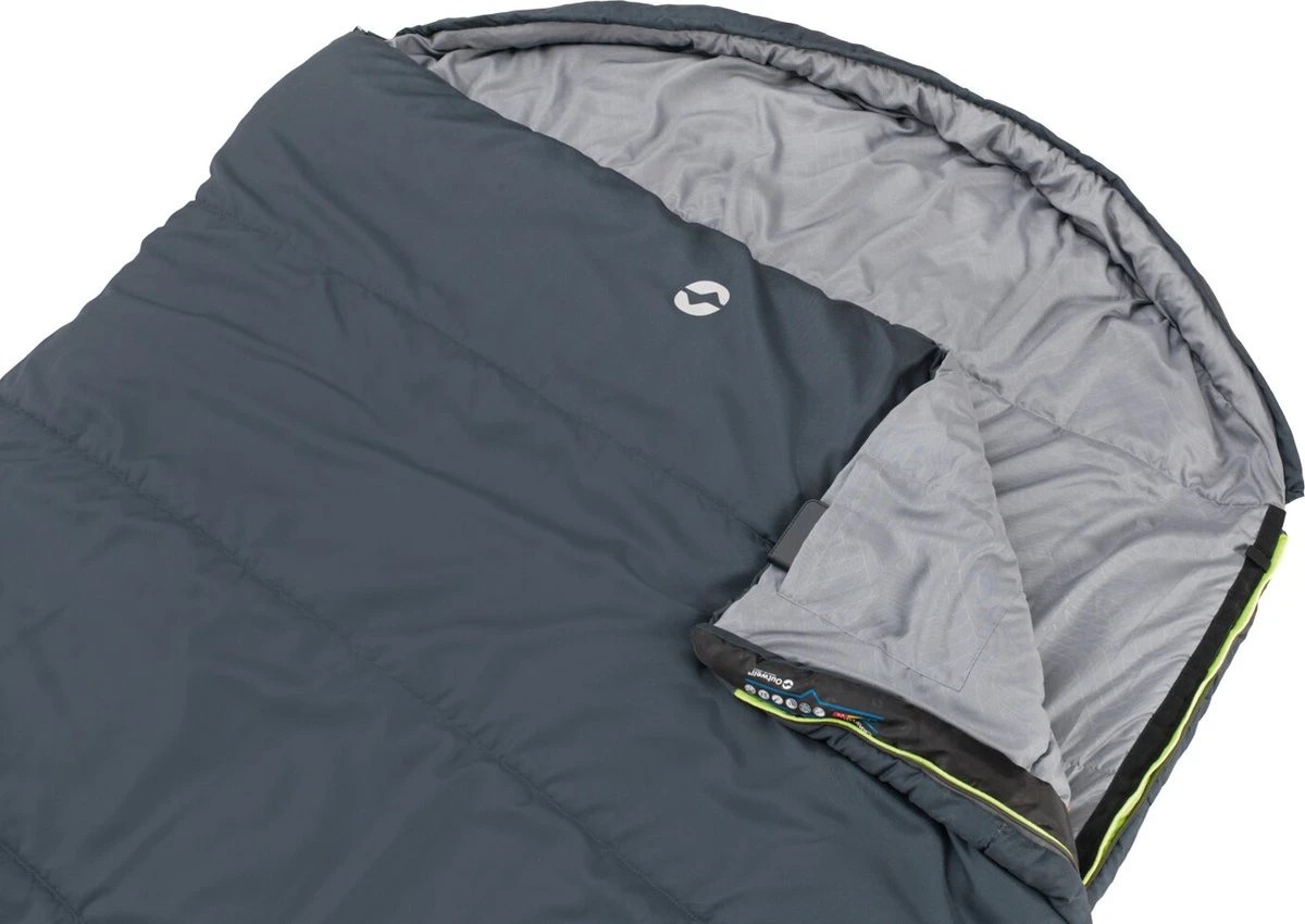 Outwell Slaapzak dubbel Campion Lux bruin Outwell Slaapzak Dubbel Campion Lux Bruin -Outdoor Kampeeruitrusting Winkel 1200x850 1