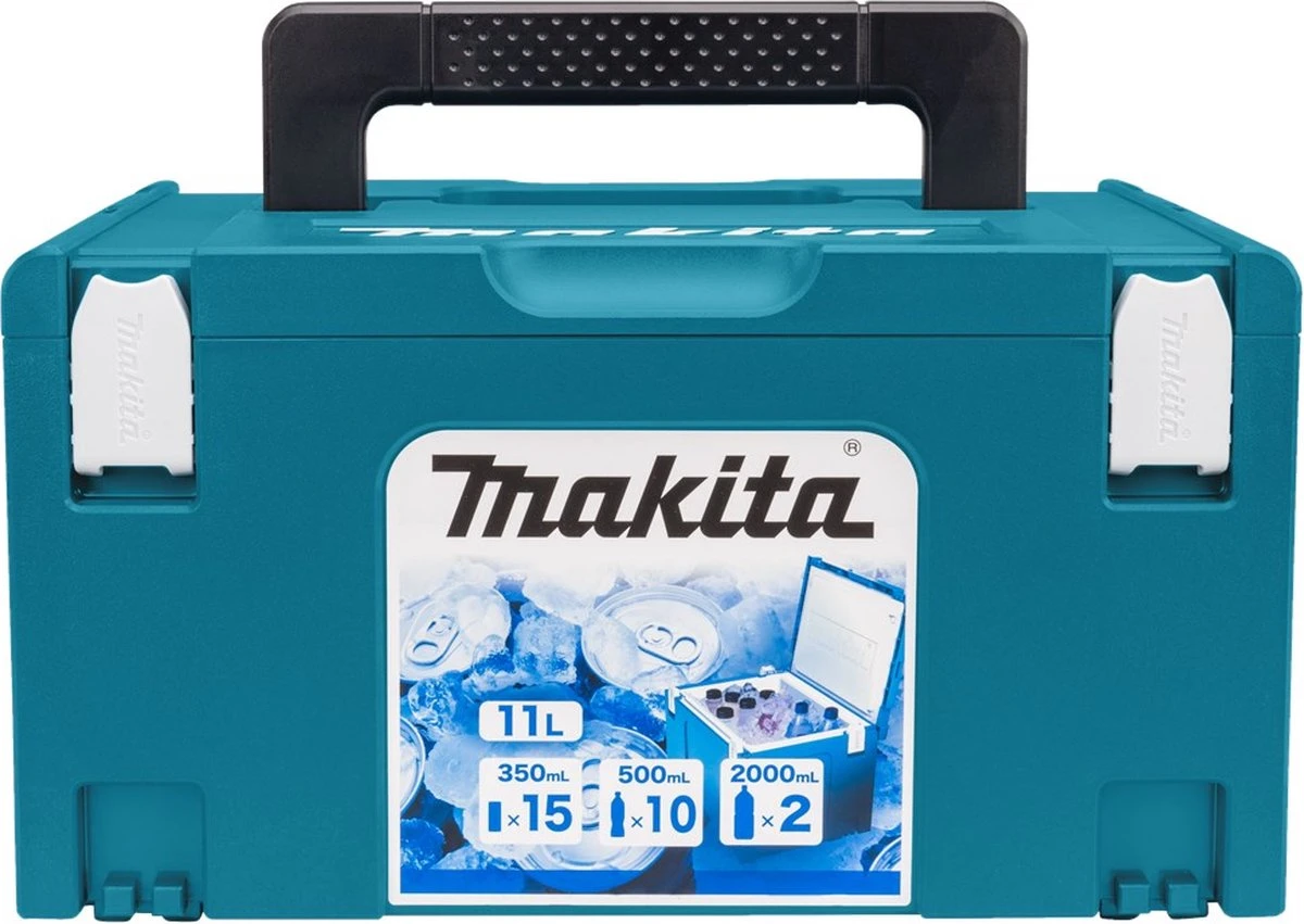 Makita 198254-2 CoolMbox 3 Koelbox - 11 liter Makita 198254-2 CoolMbox 3 Koelbox - 11 Liter -Outdoor Kampeeruitrusting Winkel 1200x851 1