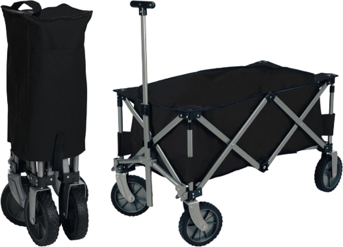 Opvouwbare Bolderkar - Zwart - 90 x 49 x 58 cm Opvouwbare Bolderkar - Zwart - 90 X 49 X 58 Cm -Outdoor Kampeeruitrusting Winkel 1200x863 2