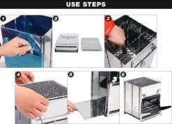 House Of Husk Draagbaar Houtkachel Voor Kamperen - Klein Camping Oven - Kampeer Kachel - Camping Kooktoestel - Camping Accessoires -Outdoor Kampeeruitrusting Winkel 1200x869 2