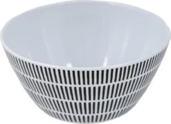 Bo-Camp Servies - Mix & Match - 16 Delig - Zwart/Wit -Outdoor Kampeeruitrusting Winkel 1200x871 3