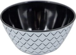 Bo-Camp Servies - Mix & Match - 16 Delig - Zwart/Wit -Outdoor Kampeeruitrusting Winkel 1200x881 3