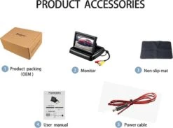 Yoelbaer Draagbare Display 4.3 Inch Color LCD TFT Monitor 9 Yoelbaer Draagbare Display 4.3 Inch Color LCD TFT Monitor -Outdoor Kampeeruitrusting Winkel 1200x888 1