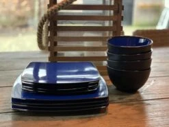 Camping Servies - 12 Delig – 100% Melamine Servies Set – Campingservies – Melamine Servies - Blue Ocean -Outdoor Kampeeruitrusting Winkel 1200x900 76