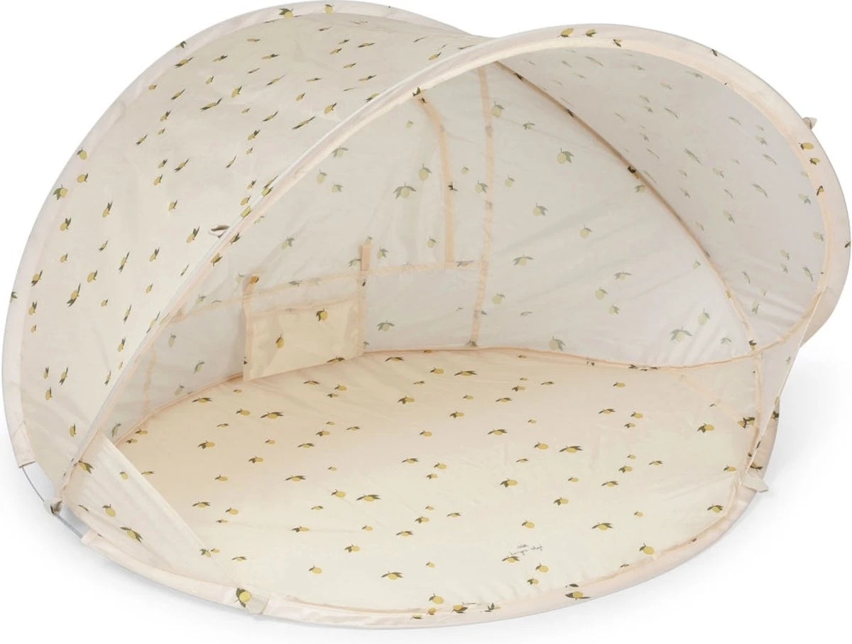 Konges Sløjd - Beach Tent Pop Up Shelter - Strandtent - Tent - Anti UV - Lemon Konges Sløjd - Beach Tent Pop Up Shelter - Strandtent - Tent - Anti UV - Lemon -Outdoor Kampeeruitrusting Winkel 1200x907 8