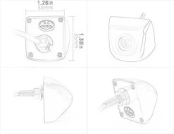 RV-350 Achteruitrijcamera | Originele Look | Zwart -Outdoor Kampeeruitrusting Winkel 1200x925 1