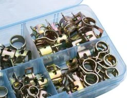 WiseGoods - Slangklemmen Set - Slangenklemmen - Veerklemmen - Slangklem - Set 6, 7, 8, 9, 10mm - Metalen Klem - Set 75 Stuks -Outdoor Kampeeruitrusting Winkel 1200x930 2