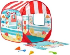 Pop-Up Strandtent: Beach Hut - Speeltent -Outdoor Kampeeruitrusting Winkel 1200x937 3