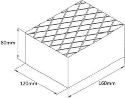 Rubberen Blok- Camper Levellers- Rubber Block Gummiklotz Gummiklötze Gummiauflage Gummiteller Hebebühne Grube 160x120x80 Mm Zwart Voor Autokrik, Trolleykrik En Pitjack -Outdoor Kampeeruitrusting Winkel 1200x938 2