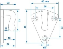 PROPLUS Pro Plus Haak - Touwhaak - Metaal - 40 X 45 Mm - 20 Stuks -Outdoor Kampeeruitrusting Winkel 1200x942 6