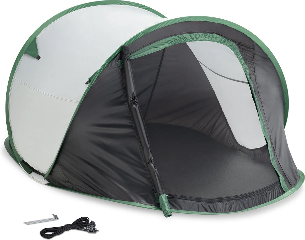 JEMIDI tweepersoons pop-up tent - Opgooitent, werptent voor 2 personen - Ideaal als festivaltent of kampeertent - Verschillende kleuren JEMIDI Tweepersoons Pop-up Tent - Opgooitent, Werptent Voor 2 Personen - Ideaal Als Festivaltent Of Kampeertent - Verschillende Kleuren -Outdoor Kampeeruitrusting Winkel 1200x942 8