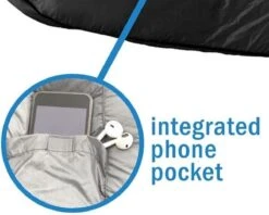 HikeMeister Mummy Slaapzak 1600 Gram - Kamperen - Zwart - Ca. 220 X 80 Cm - Met Binnenzak - Comfortzone: 0-15 Graden - Draagtas -Outdoor Kampeeruitrusting Winkel 1200x964 1