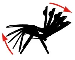 Crespo Relaxstoel - AP-232 Air-Deluxe - Grijs (86) -Outdoor Kampeeruitrusting Winkel 1200x965