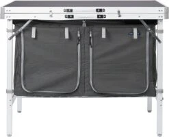 Campart Campingkeuken KI-0757 – Complete Keuken En Campingkast – Opvouwbaar En Inclusief Draagtas - Grijs -Outdoor Kampeeruitrusting Winkel 1200x973