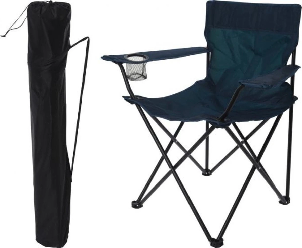 Redcliffs Opvouwbare Campingstoel Donkerblauw - vouwstoel - dark petrol Redcliffs Opvouwbare Campingstoel Donkerblauw - Vouwstoel - Dark Petrol -Outdoor Kampeeruitrusting Winkel