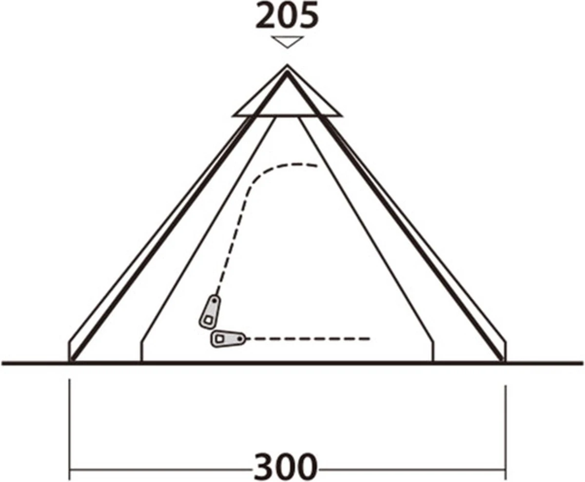 Easy Camp Tent Bolide 400 - Rood - 4 Persoons Easy Camp Tent Bolide 400 - Rood - 4 Persoons -Outdoor Kampeeruitrusting Winkel 1200x990 5