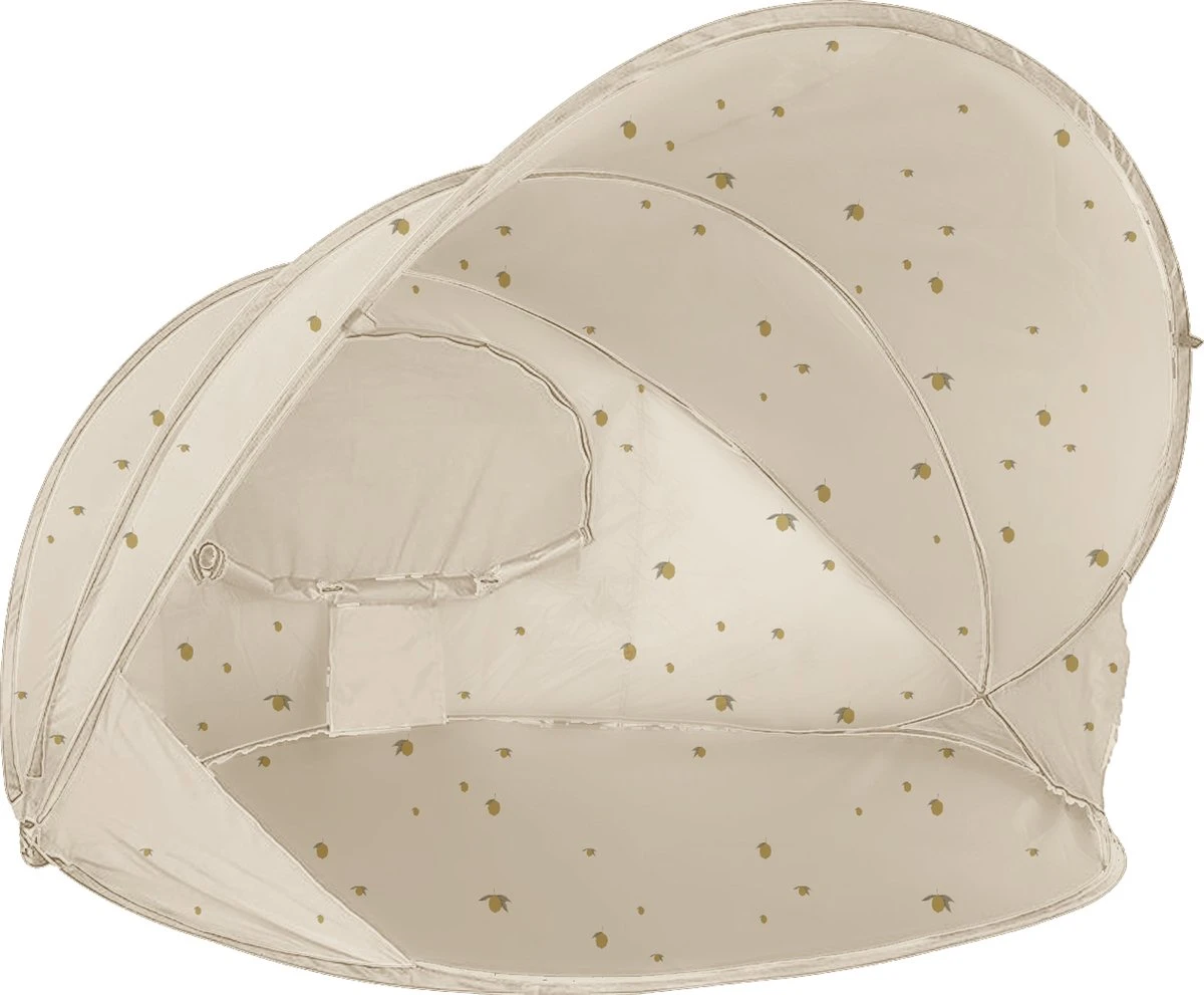 Konges Sløjd - Beach Tent Pop Up Shelter - Strandtent - Tent - Anti UV - Lemon Konges Sløjd - Beach Tent Pop Up Shelter - Strandtent - Tent - Anti UV - Lemon -Outdoor Kampeeruitrusting Winkel