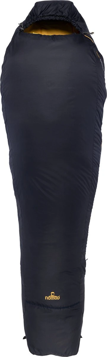 NOMAD Inca 750 - Mummy slaapzak - 210 x 80/50 - Donkerblauw NOMAD Inca 750 - Mummy Slaapzak - 210 X 80/50 - Donkerblauw -Outdoor Kampeeruitrusting Winkel