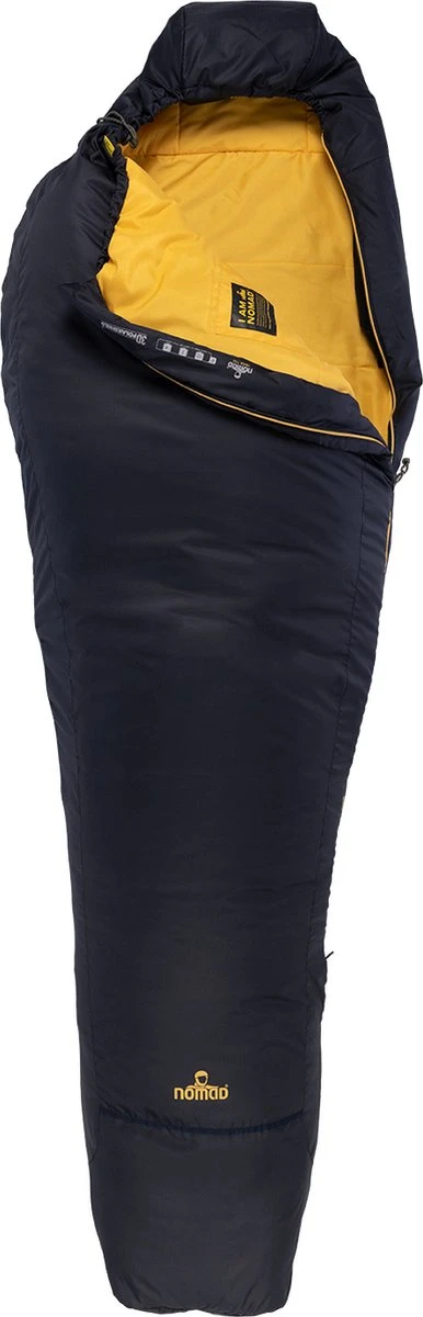 NOMAD Inca 750 - Mummy slaapzak - 210 x 80/50 - Donkerblauw NOMAD Inca 750 - Mummy Slaapzak - 210 X 80/50 - Donkerblauw -Outdoor Kampeeruitrusting Winkel 386x1200 1