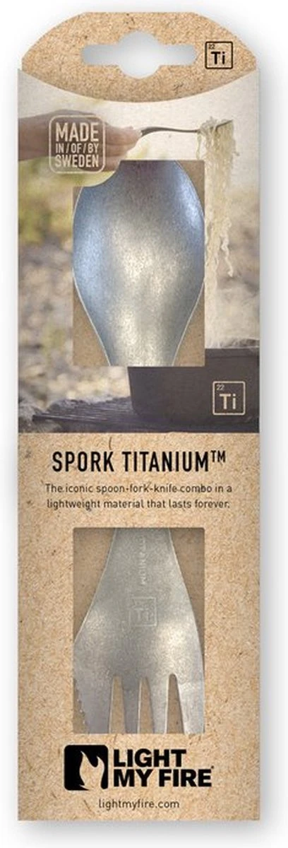 Titanium Spork - Light my Fire Titanium Spork - Light My Fire -Outdoor Kampeeruitrusting Winkel 408x1200 1