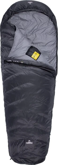 NOMAD® Taurus 250 Slaapzak | 210x80cm Grijs | Lichtgewicht & Kwalitatief | Slaapzak | Incl Hoes 7 NOMAD® Taurus 250 Slaapzak | 210x80cm Grijs | Lichtgewicht & Kwalitatief | Slaapzak | Incl Hoes -Outdoor Kampeeruitrusting Winkel 424x1200 1