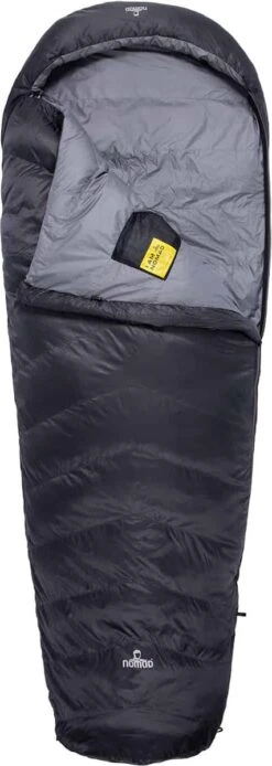 NOMAD® Taurus 400 Slaapzak | 210x80cm Grijs | Lichtgewicht & Kwalitatief | Slaapzak | Incl Hoes 13 NOMAD® Taurus 400 Slaapzak | 210x80cm Grijs | Lichtgewicht & Kwalitatief | Slaapzak | Incl Hoes -Outdoor Kampeeruitrusting Winkel 427x1200 1