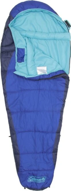 Coleman Fision 100 Mummy Slaapzak - 208 X 81 Cm - Blauw -Outdoor Kampeeruitrusting Winkel 446x1200 1