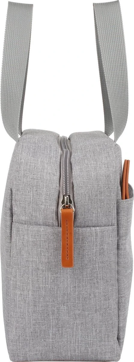 Brisby 4 Laags Geïsoleerde Koeltas - Lunchtas 4 liter - Lichtgrijs Brisby 4 Laags Geïsoleerde Koeltas - Lunchtas 4 Liter - Lichtgrijs -Outdoor Kampeeruitrusting Winkel