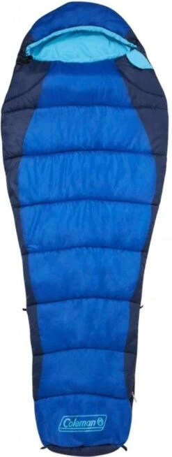 Coleman Fision 100 Mummy Slaapzak - 208 X 81 Cm - Blauw -Outdoor Kampeeruitrusting Winkel 453x1200