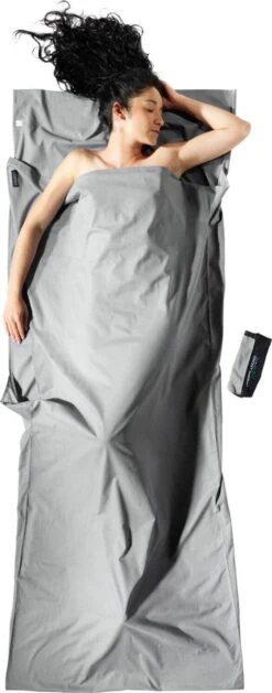 Cocoon Travelsheet InsectShield 100% Katoen - Safari Grey -Outdoor Kampeeruitrusting Winkel 471x1200 4
