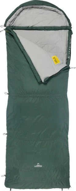 NOMAD® Triple-S Premium Plus Slaapzak (Links) | 220x80cm Groen | Lichtgewicht & Kwalitatief | Slaapzak | Incl Hoes -Outdoor Kampeeruitrusting Winkel 477x1200 1