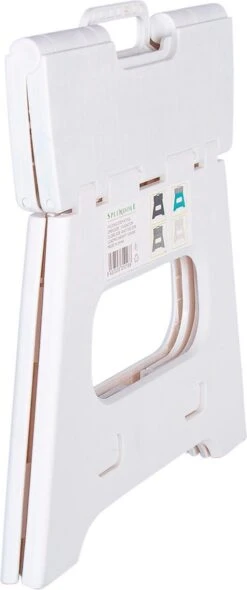 Splendole Opstapje Inklapbaar Caravanopstapje - Opvouwbaar - 120 Kg - 27 Cm Krukje Wit -Outdoor Kampeeruitrusting Winkel 502x1200 1