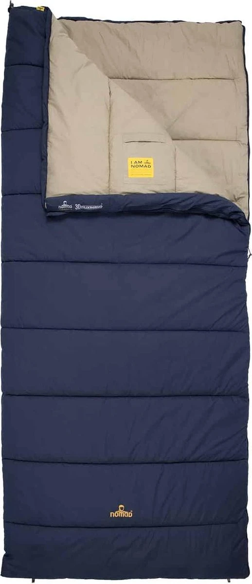 NOMAD® Blazer Classic '78 XL Slaapzak - Dekenmodel - Max lichaamslengte 205 cm NOMAD® Blazer Classic '78 XL Slaapzak - Dekenmodel - Max Lichaamslengte 205 Cm -Outdoor Kampeeruitrusting Winkel