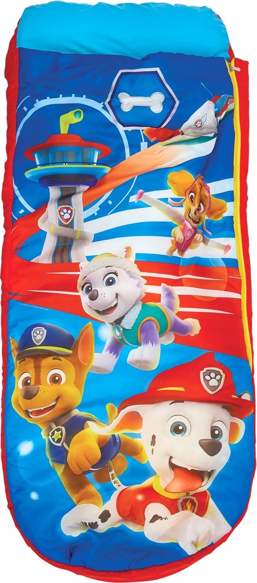 Paw Patrol Junior ReadyBed-2 in 1 Kids Sleeping Inflatable air Bed in a Bag with a Pump, Polyester, Single Paw Patrol Junior ReadyBed-2 In 1 Kids Sleeping Inflatable Air Bed In A Bag With A Pump, Polyester, Single -Outdoor Kampeeruitrusting Winkel