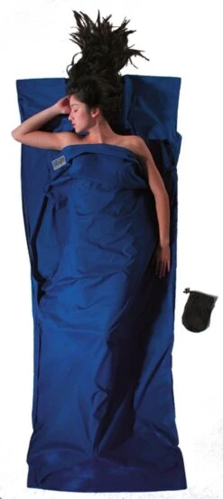 Cocoon TravelSheet - Lakenzak - Katoen - Ultramarine Blue -Outdoor Kampeeruitrusting Winkel 538x1200 1