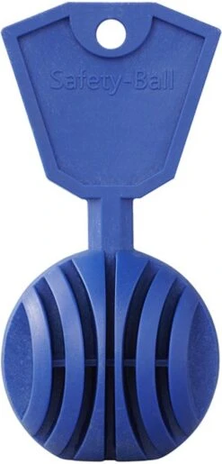 PROPLUS Pro Plus Anti Diefstal Bal - Ø 50 Mm - T.b.v. Kogelkoppeling - Blauw -Outdoor Kampeeruitrusting Winkel 576x1200