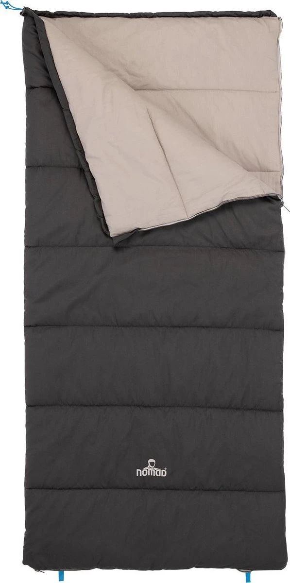 NOMAD Condor junior - slaapzak - 150 x 70 - Donkergrijs NOMAD Condor Junior - Slaapzak - 150 X 70 - Donkergrijs -Outdoor Kampeeruitrusting Winkel