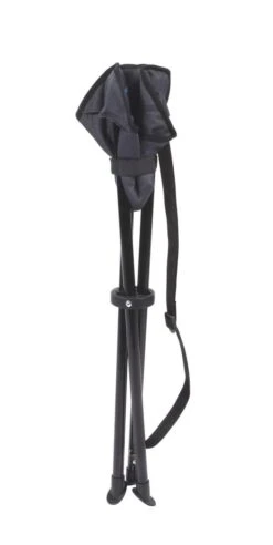 Bo-Camp 3-poots Krukje - Deluxe - Antraciet -Outdoor Kampeeruitrusting Winkel 602x1200