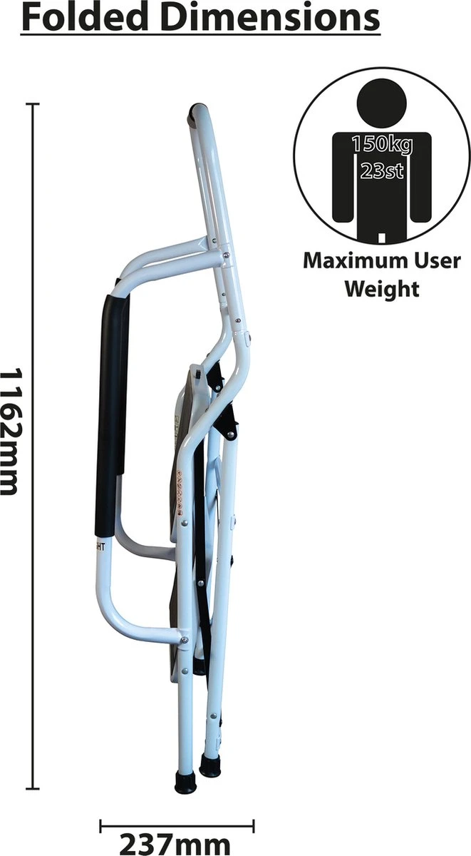 Aidapt opstapkruk met leuning - 2 treden Aidapt Opstapkruk Met Leuning - 2 Treden -Outdoor Kampeeruitrusting Winkel 661x1200 1