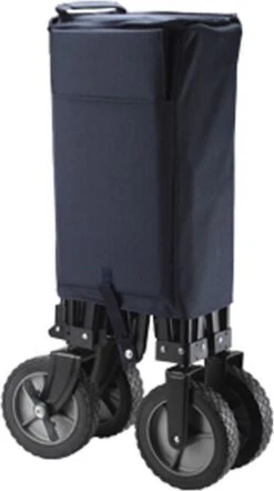 Campart Bolderkar HC-0910 - Opvouwbaar - Bolderwagen Met Stevig Harmonicaframe - Inclusief Opbergtas En Bodemplaat - Blauw -Outdoor Kampeeruitrusting Winkel 671x1200